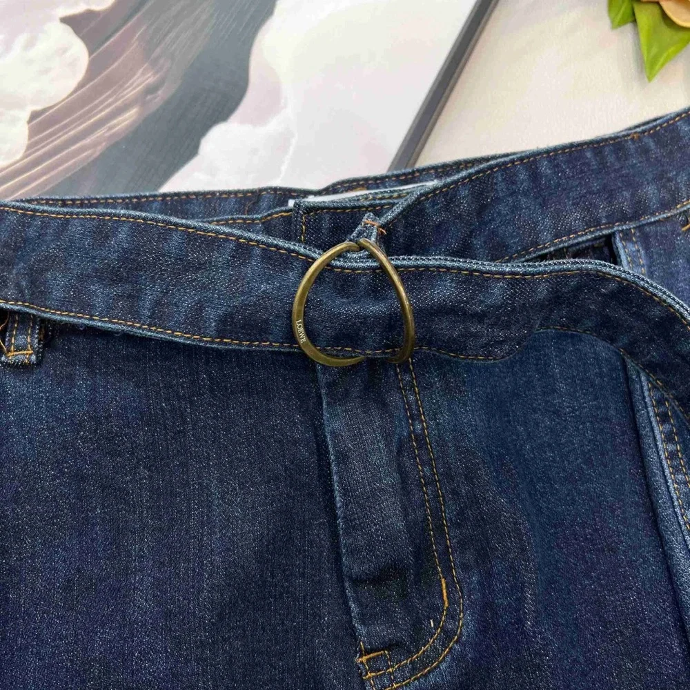 Loewe Women's Blue Loose-Fit Jeans - Picture 5 of 8